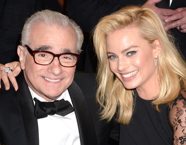 Martin Scorsese & Margot Robbie from 2014 Critics' Choice Movie Awards